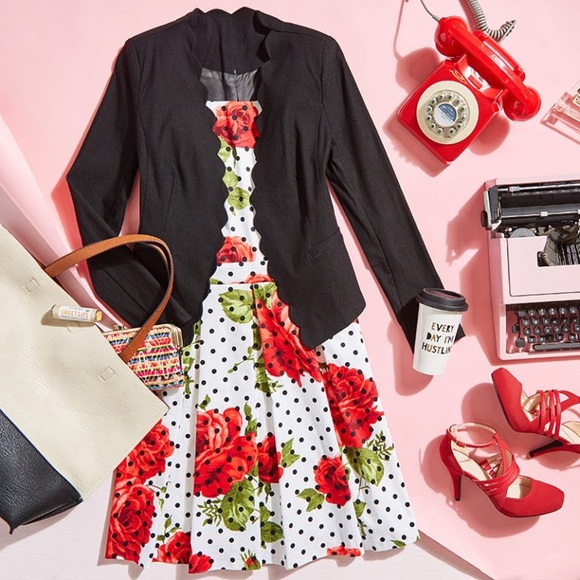 ISO: ModCloth Patterns of Endearment Dress - Picture 2 of 4